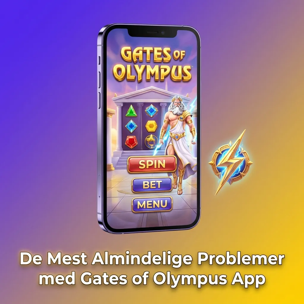 Troubleshooting guide showing common Gates of Olympus app problems including startup, loading, login, payment, and audio issues