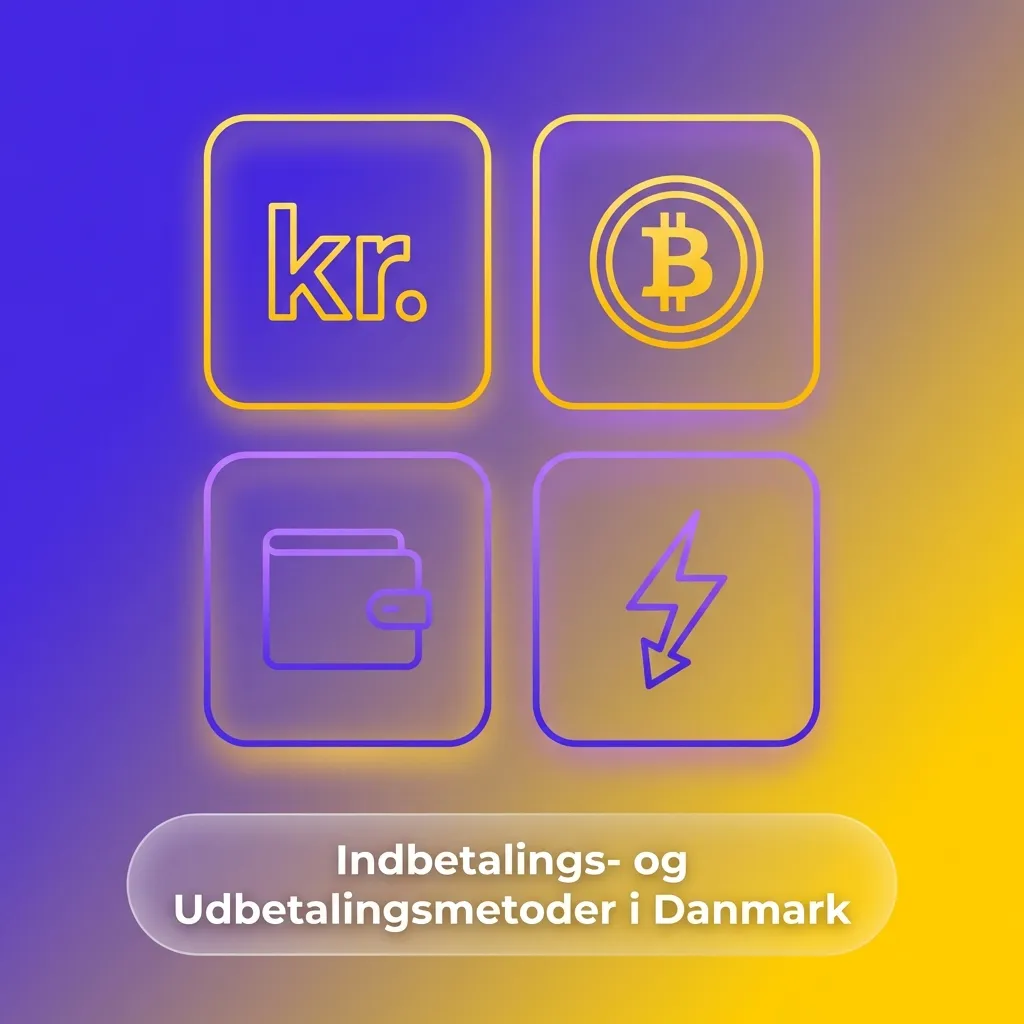 Danish online casino payment methods including Trustly, Visa, Mastercard, Apple Pay, and e-wallets for deposits and withdrawals